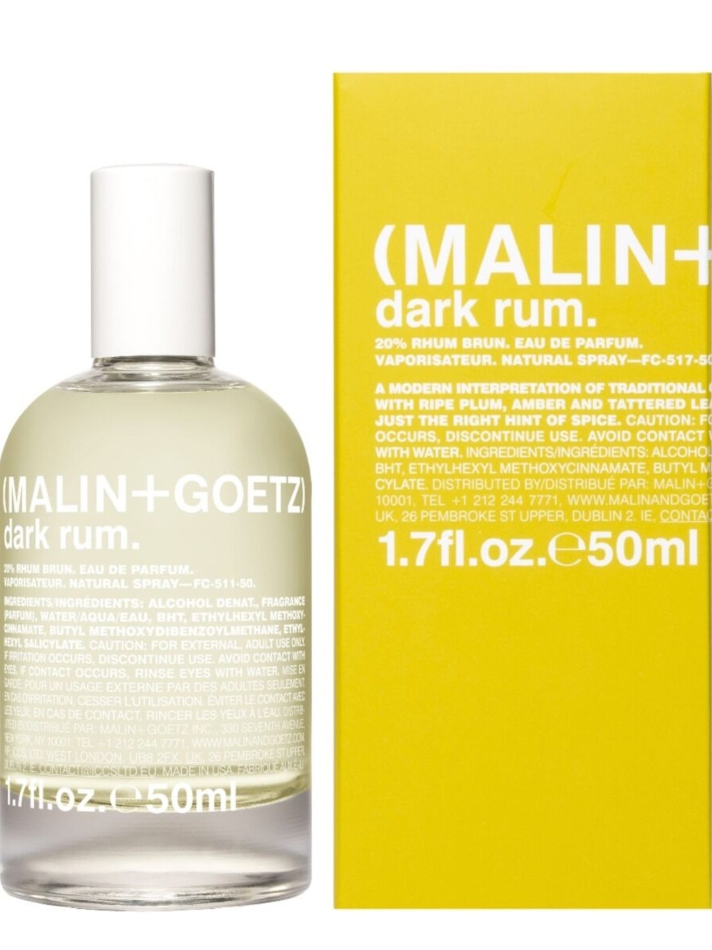 Malin + Goetz Dark Rum Eau de Parfum